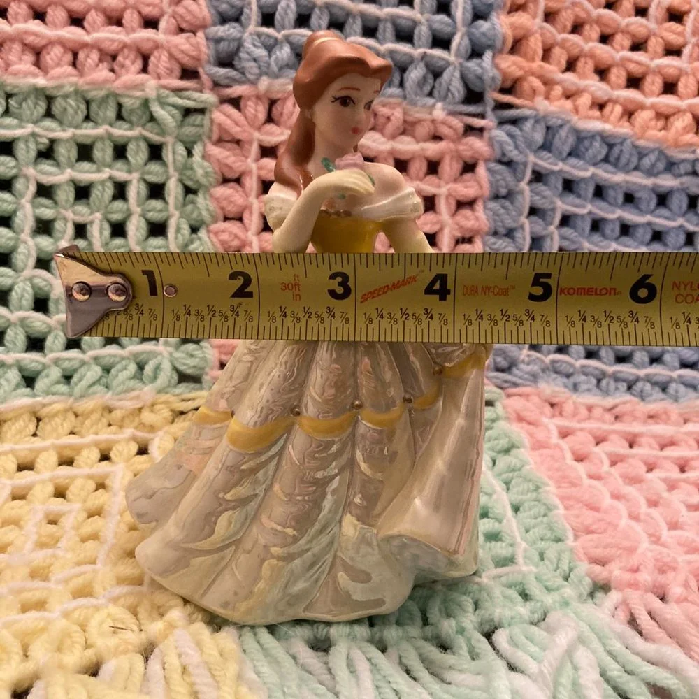 SOLD in Bundle // Belle Disney Beauty and the Beast Ballroom Yellow Dress Figure - Picture 15 of 15